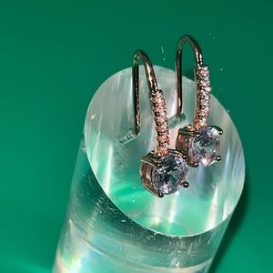 925 rose gold earrings